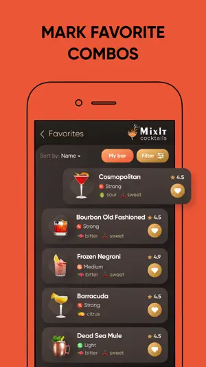 Mixit Cocktails: drink recipes截图2