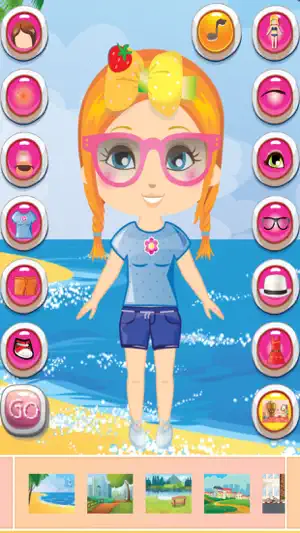 Tina Dress up Makeover Games Beauty Princess! Fashion: 可爱的时尚装扮免费游戏的孩子女孩截图2