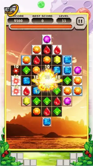 钻石爆爆乐 - Explosion Jewel 2016 Star World Puzzle Adventure Edition classic截图5