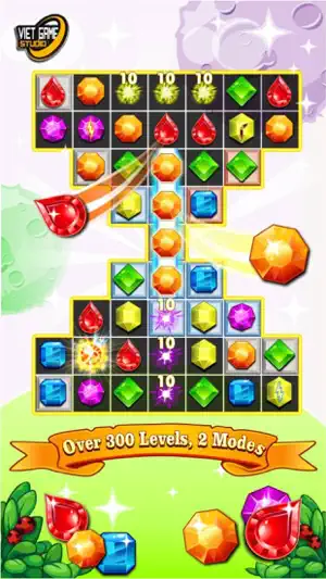 钻石爆爆乐 - Explosion Jewel 2016 Star World Puzzle Adventure Edition classic截图3