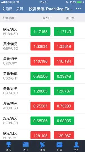 FX168投资英雄 -模拟交易、专业财经新闻截图2