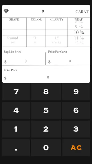 Diamond Price Calculate截图1