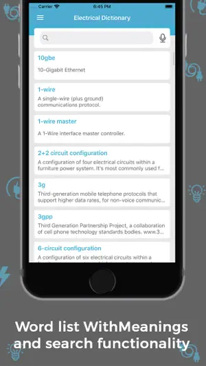 Electrical Dictionary :Offline截图2