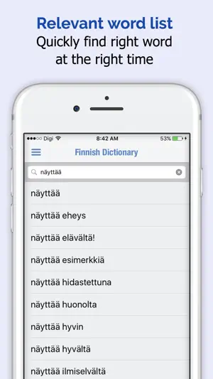 芬兰词典截图2