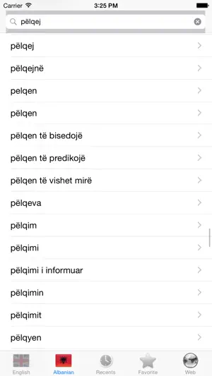 Albanian English dictionary -Fjalor Anglisht Shqip截图4