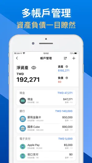 存錢記帳-管理預算、掃描記帳、理財分析CWMoney截图2