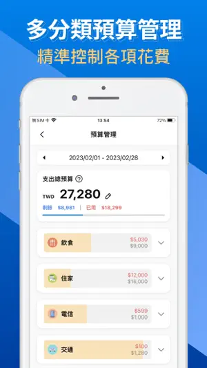 存錢記帳-管理預算、掃描記帳、理財分析CWMoney截图6