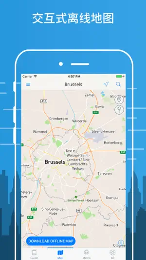 布鲁塞尔旅游指南与离线地图截图3