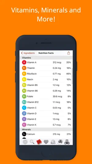 Nutrients - Nutrition Facts截图7