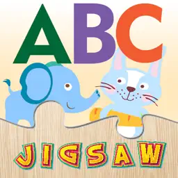 对于幼儿学前拼音学习益智拼图 - 教我ABC动物无尽的乐趣