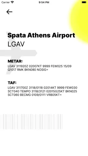 Greek METAR截图1