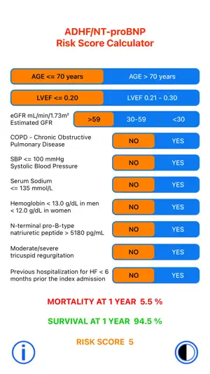 ADHF/NT-proBNP Risk Score截图3