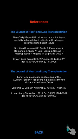 ADHF/NT-proBNP Risk Score截图5