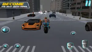 Fast Moto City: Racing Street截图2