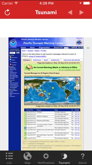 Earthquake Lite - Realtime Tracking App截图5