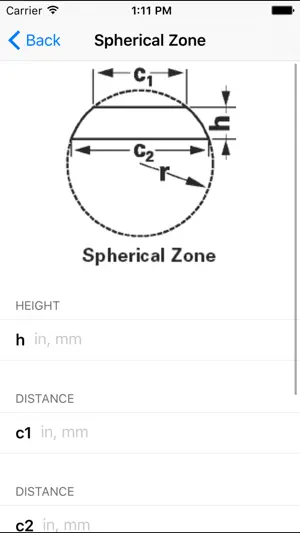 音量和地区计算器 - 工程工具包截图4